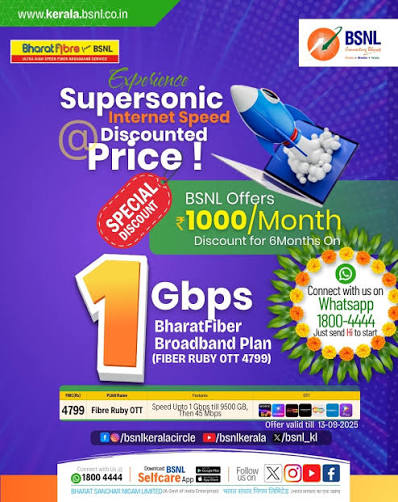 BSNL Bharat Fiber